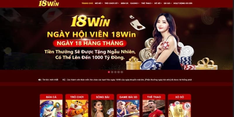 Vài nét sơ qua về tình hình phát triển của nhà cái 18Win